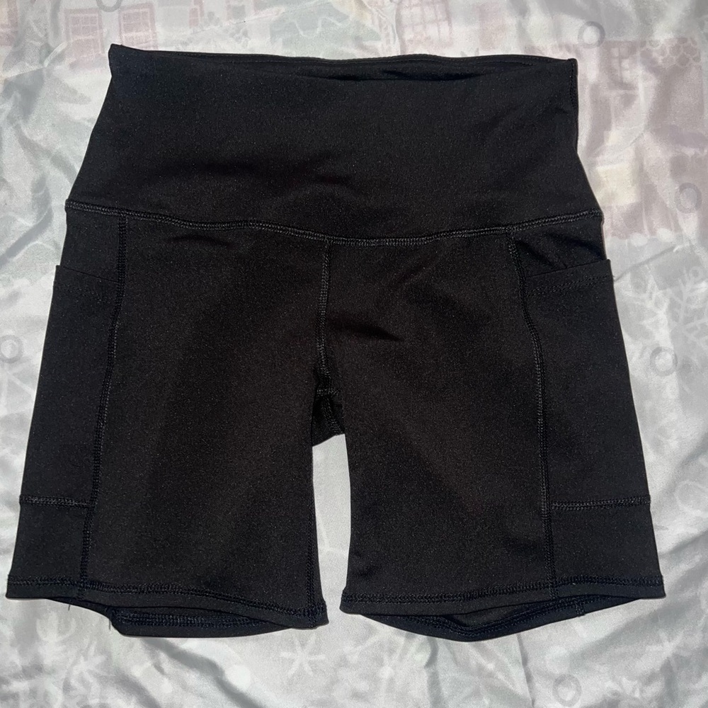 Women's Classic Black Bike Shorts